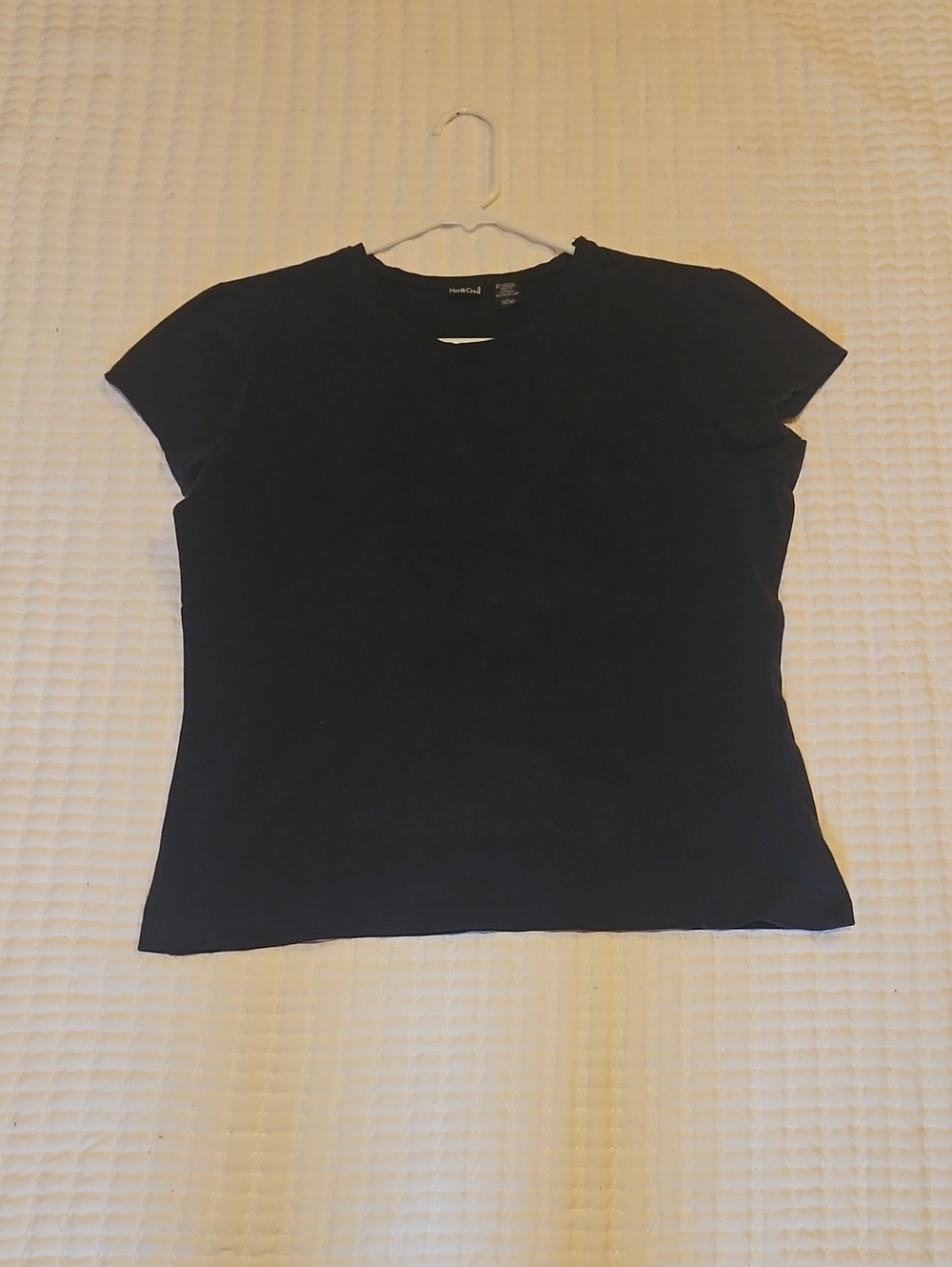 Northcrest Black Short Sleeve Crewneck Tee - Women's